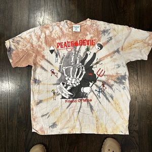 Online Ceramics Tie Dye by hand Grateful Dead T Shirt